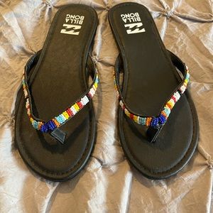 Billabong sandals - brand new.